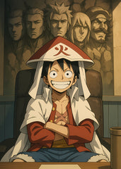 Hokage Luffy Crossover