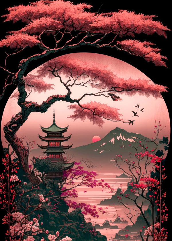 Pink Bloom Serenity