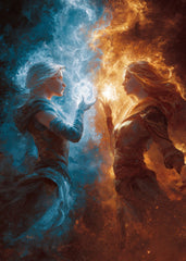 Fantasy Witch Elemental Cosmic