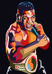 Mike Tyson pop art