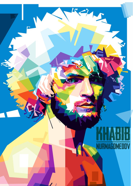 Khabib Nurmagomedov Popart