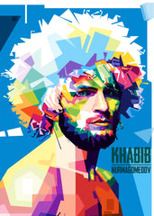 Khabib Nurmagomedov Popart
