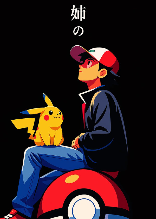 Ash ketchum and Pikachu