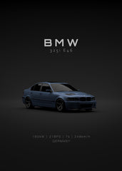 BMW 325i E46 - CSL Bumper Spec