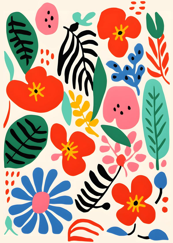 Retro Flower Mix