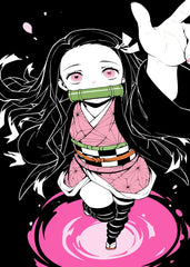Nezuko Kamado’s Leap into Action, Demon Slayer