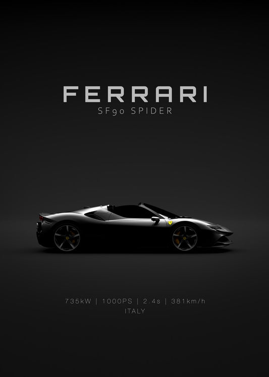 Ferrari SF90 Spider Specs
