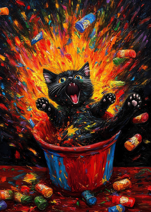 Explosive Feline Frenzy