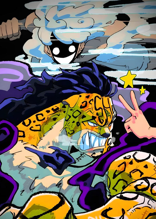 Luffy vs Lucci, One Piece