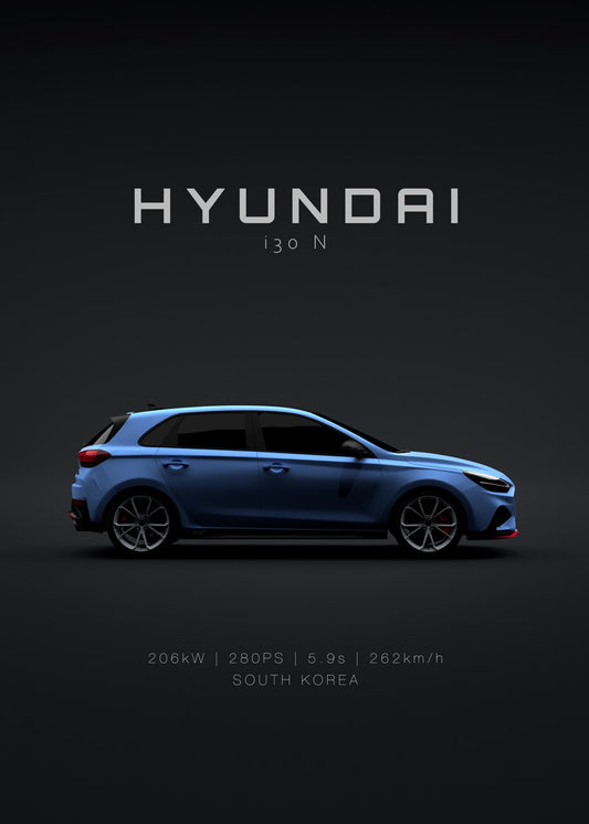 Hyundai i30 N 2021 Blue