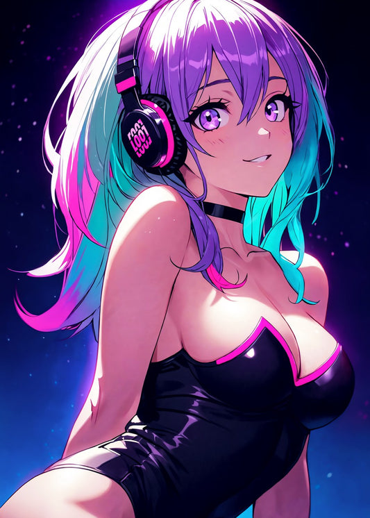 Manga Girl with big Boobs