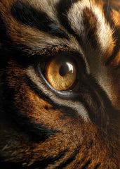 Tiger's Eye Close Up