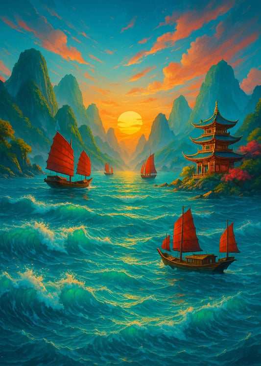 Sailing Through the Sunset