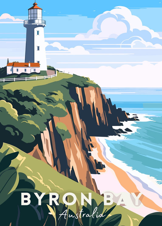 Lighthouse at Byron Bay Nature