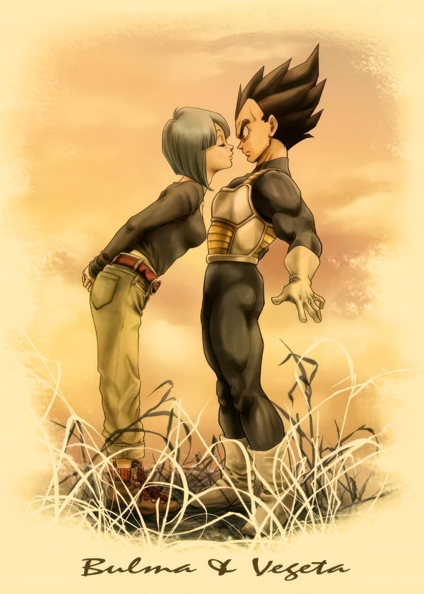 Bulma and vegeta, Dragon ball