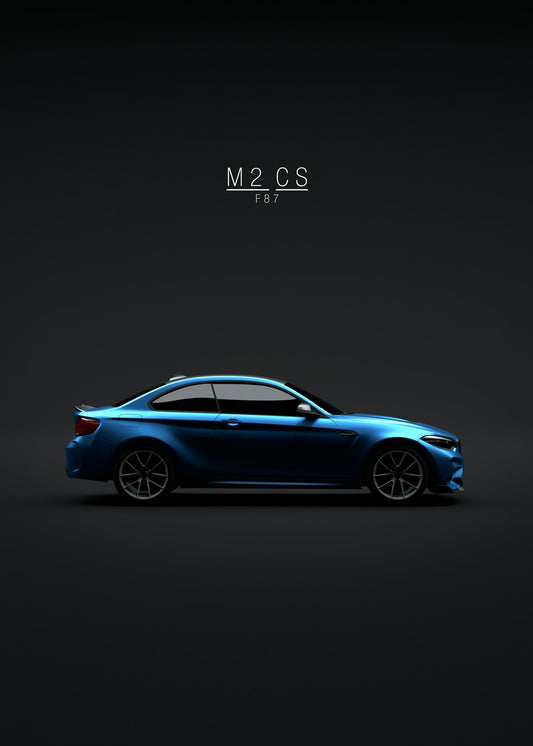 BMW M2 CS 2020 Misano Blue