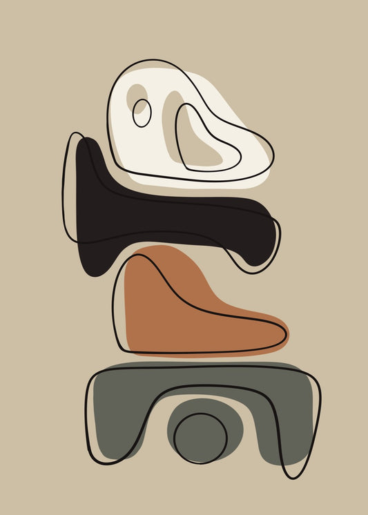 Neutral Abstract Shapes