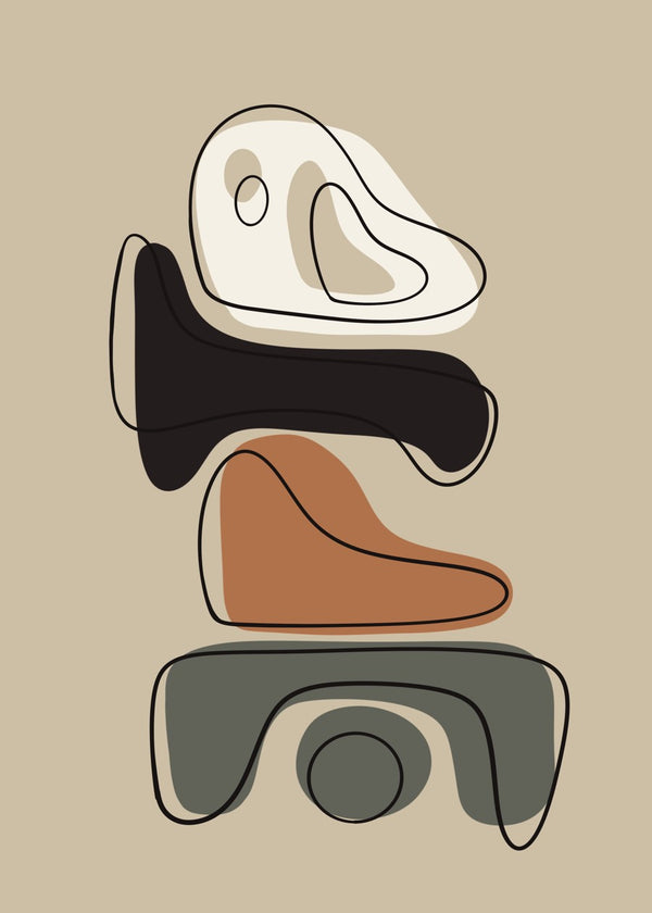 Neutral Abstract Shapes