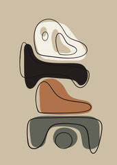 Neutral Abstract Shapes