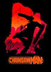 Chainsaw Man Denji silhouette 