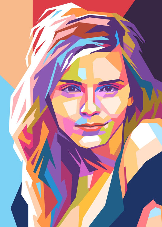 Emma Watson pop art