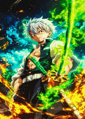 Sanemi Shinazugawa , Demon Slayer Kimetsu no Yaiba