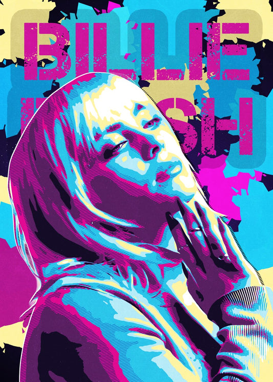 Billie Eilish pop art