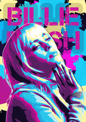 Billie Eilish pop art