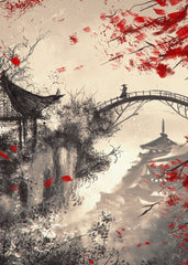 Samurai on Bridge