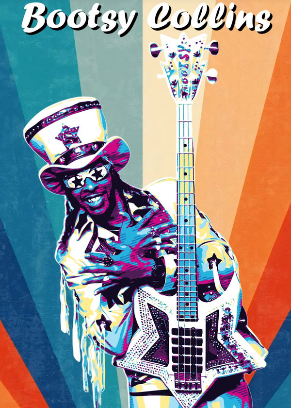 Bootsy Collins Vintage Retro
