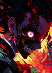 Infernal Wrath Tanjiro Kamado, Demon Slayer Kimetsu No Yaiba