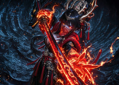 Flame of the Crimson Samurai