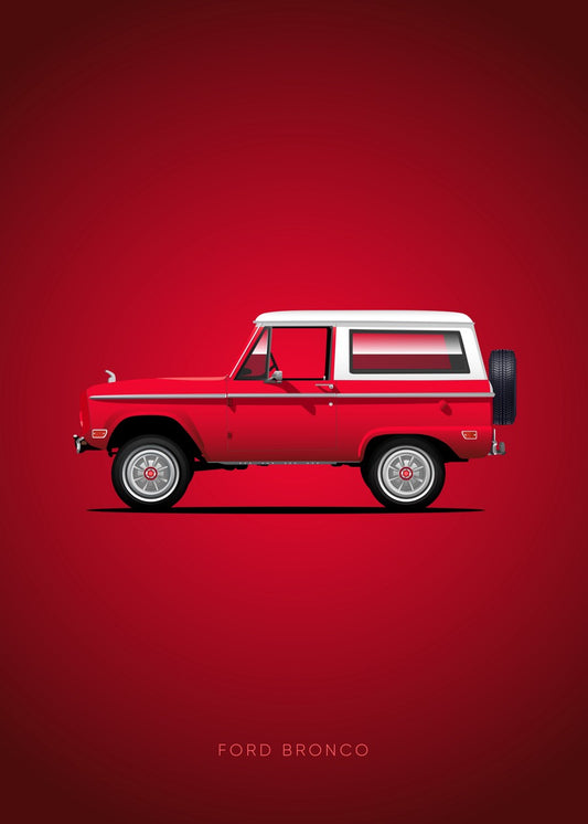 1969 Ford Bronco Off-Road Icon