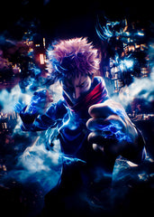 Yuji Itadori.Curse Unleash, Jujutsu kaisen