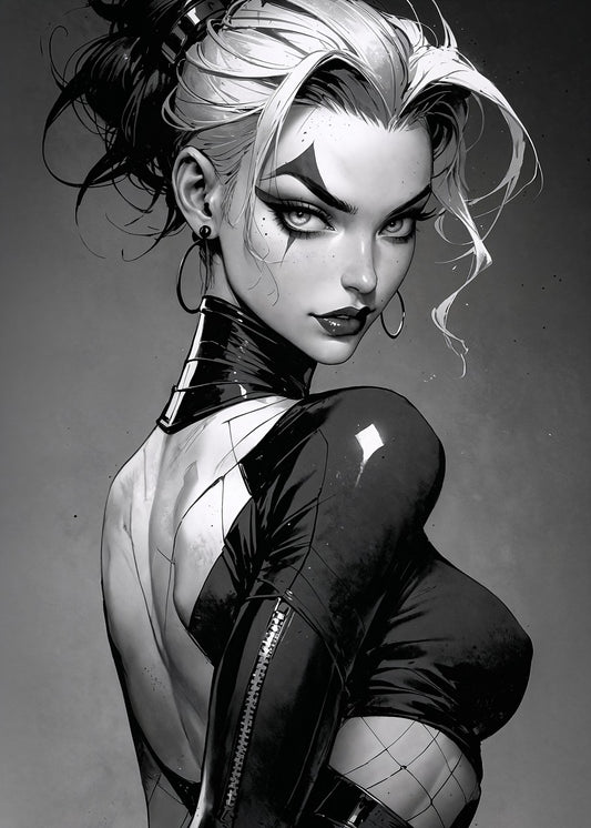 Black and White Girl