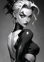 Black and White Girl