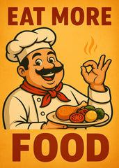 EAT MORE FOOD