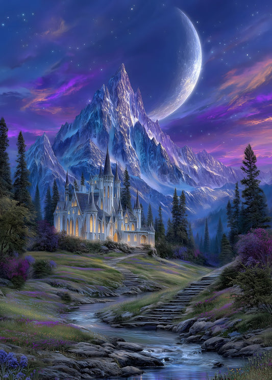 Enchanted Moonlit Castle