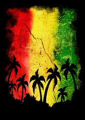 Rasta palms color