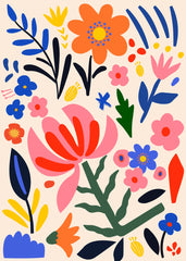 Bold Floral Icons