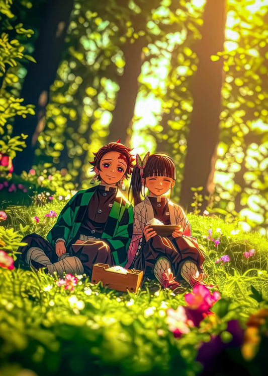 Tanjiro and Kanao, Demon Slayer
