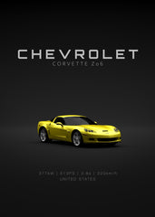 Chevrolet Corvette C6 Z06 Yell
