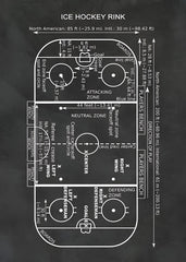 Ice Hockey Rink Diagram