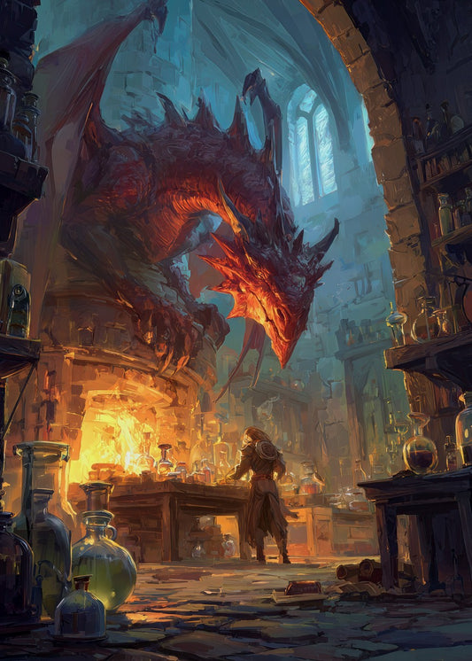 Dragon Familiar Wizard's Tower