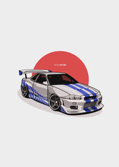 Nissan Skyline GTR R34