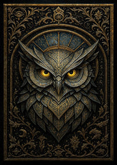 Owl of Wisdom Gothic Fantasy