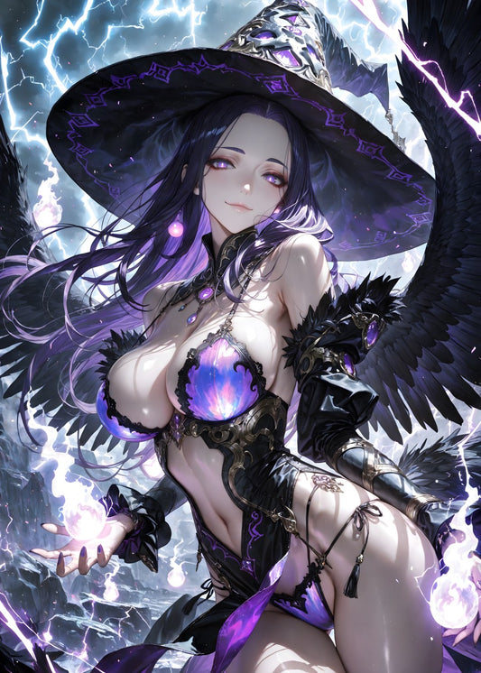 Enchanted Sorceress of Storms