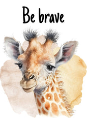 Be Brave Giraffe