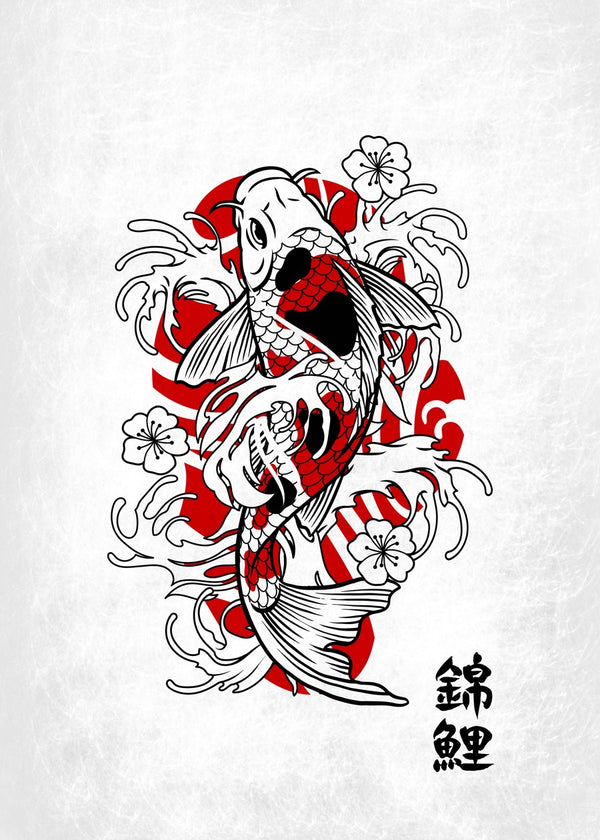 Japanese Koi Fish
