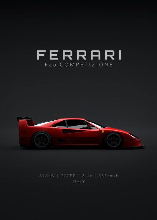 1989 Ferrari F40 Competizione